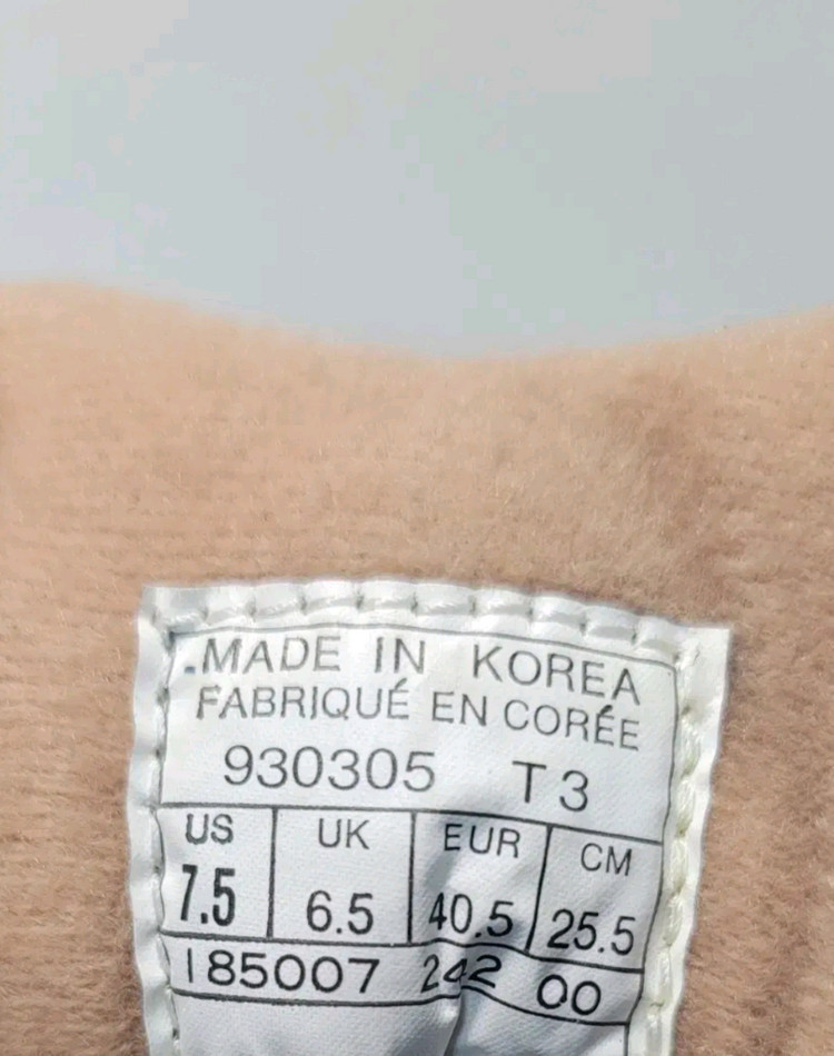 90s 레어 나이키 정품 칼데라 등산화 데드스탁 255--7