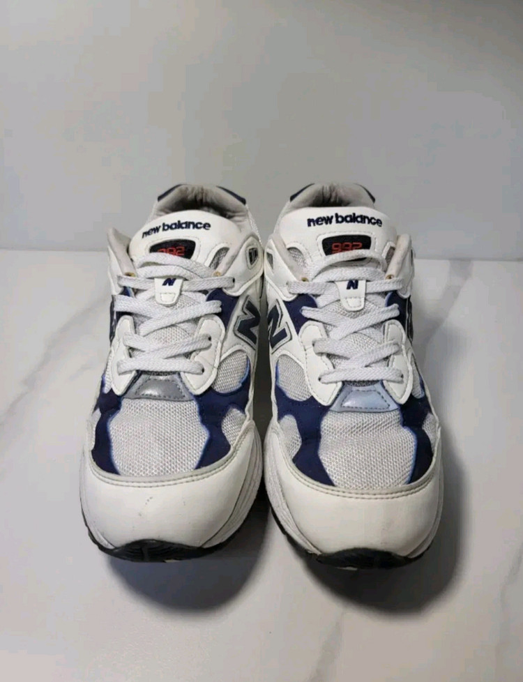 뉴발란스 정품 992 USA 화이트 네이비 275--2