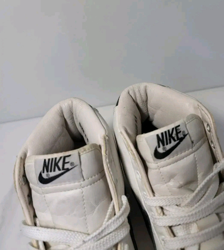 나이키 07s 정품 빈티지 블레이저 흰검 레더 265--4