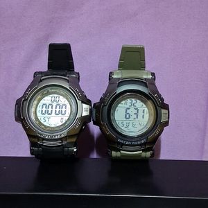 30M방수 스포츠 시계.2개일괄 이미지