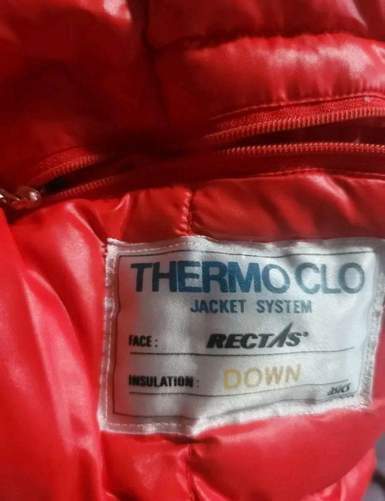 80s 몽클레어 x 아식스 콜라보 스키웨어 패딩 다운--7