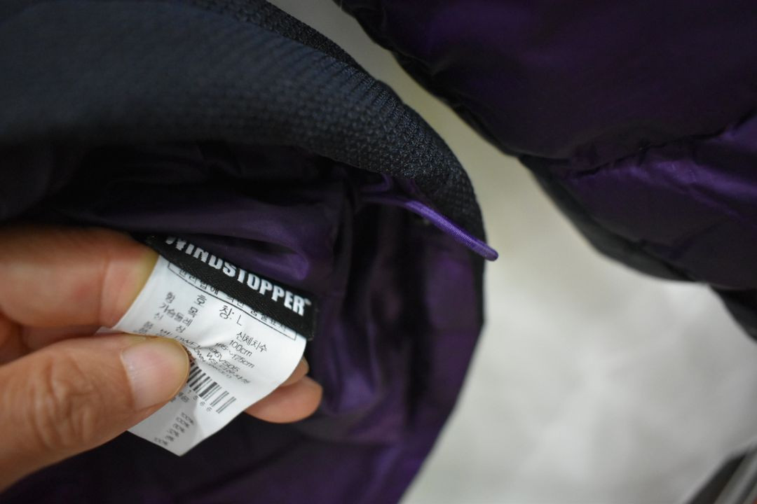 아이더 여성 윈드스토퍼 패딩 100 이미지