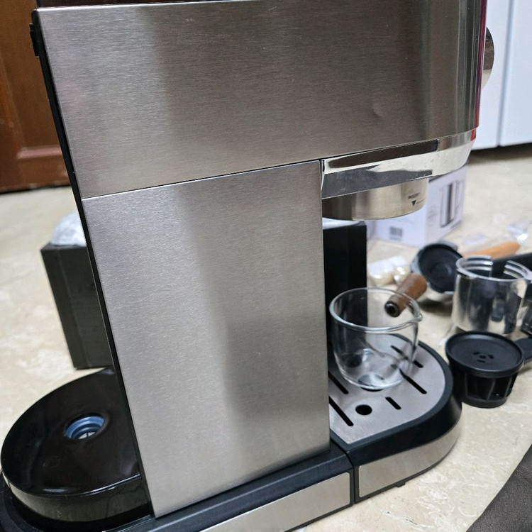 오르테 커피머신 & 전동그라인더 풀세트 이미지