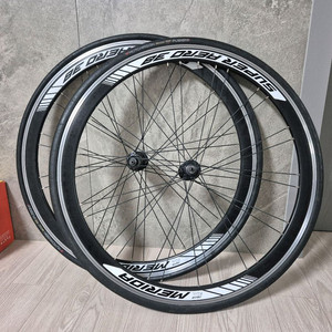 메리다 슈퍼 에어로 휠셋. 림브레이크 로드 11단 휠셋