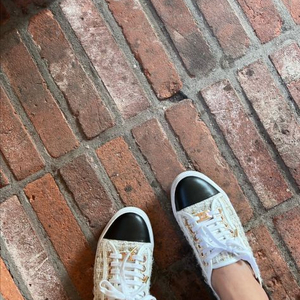 스토 트위드 스니커즈 230