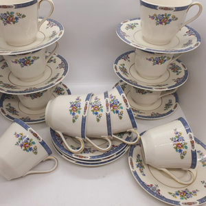 영국정품 로얄덜튼 찻잔 (미사용 보관용1셋트값