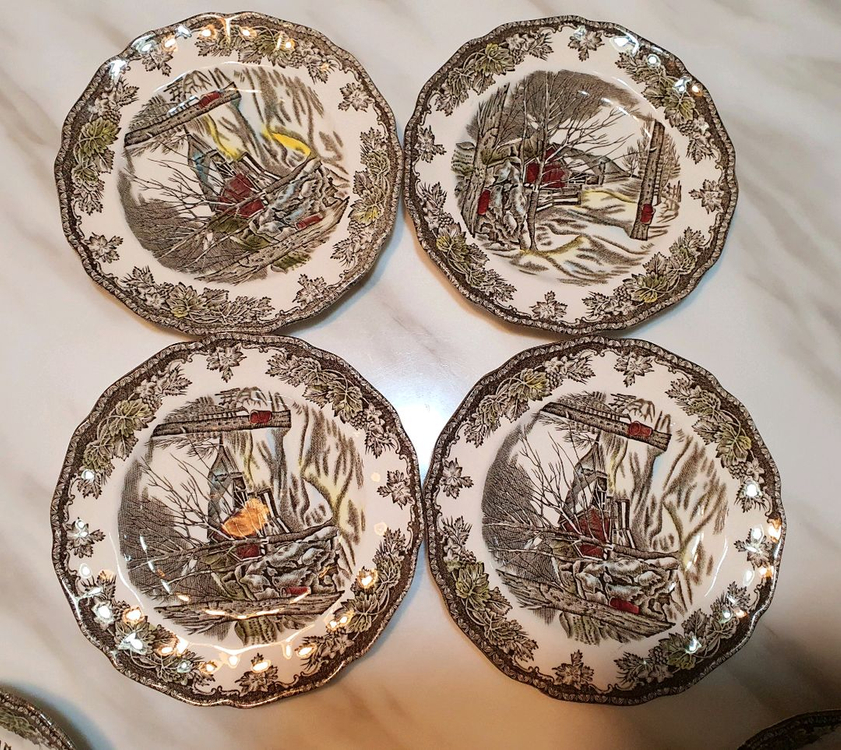 앤틱 영국 존슨브라더스 프렌들리빌리지 개당값--2