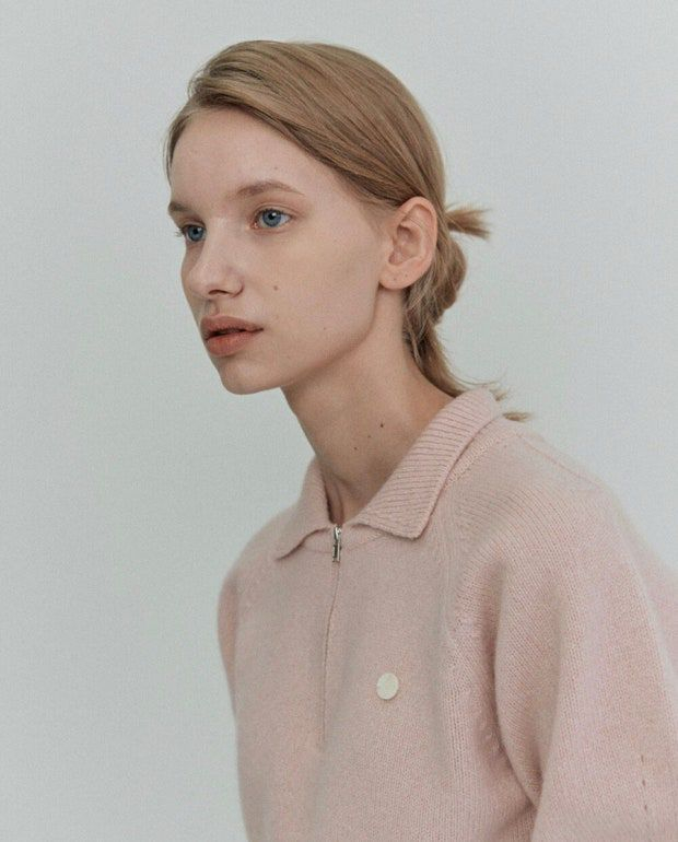 니하운 헬레나 니트 니하운 이나연 니트 핑크 베이지 스웨터 특A급 상태 최상--3