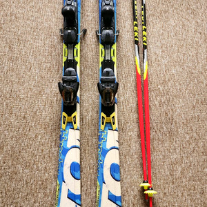 아토믹 데모 블루터스 스키+레키폴