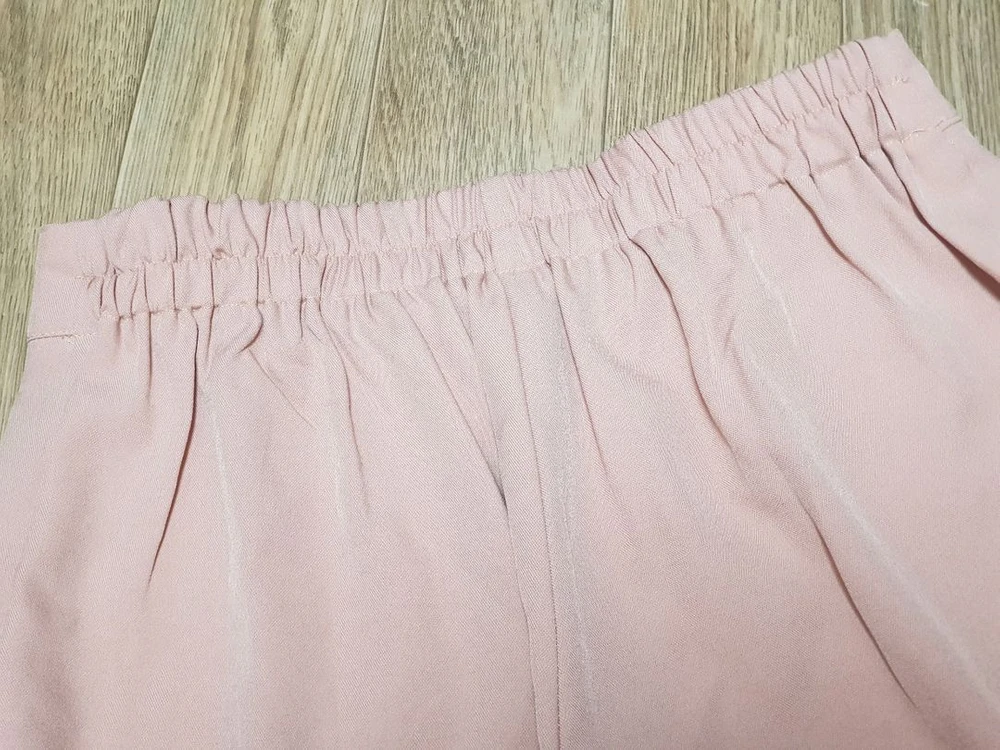 인디핑크 리본 하객룩 L사이즈 치마바지 이미지
