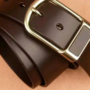 남성 수동 가죽벨트 브라운.블랙2개1세트