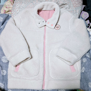 아동 160호 뉴발란스 키즈 리버시블 양면 경량패딩 후리스 점퍼 자켓