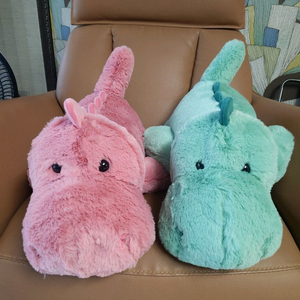 허그 공룜 대형인형 핑크+그린 새상품 +짱구볼펜