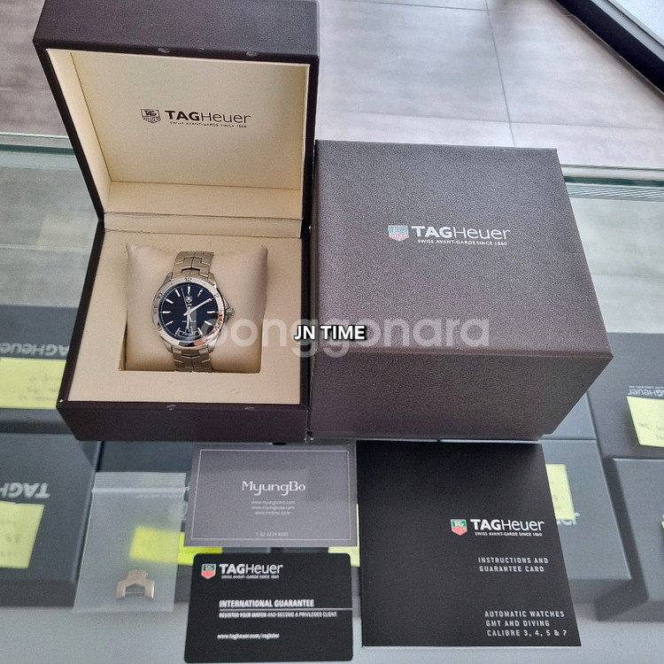 태그호이어 뉴링크 데이데이트 칼리버 5 WAT2010--8