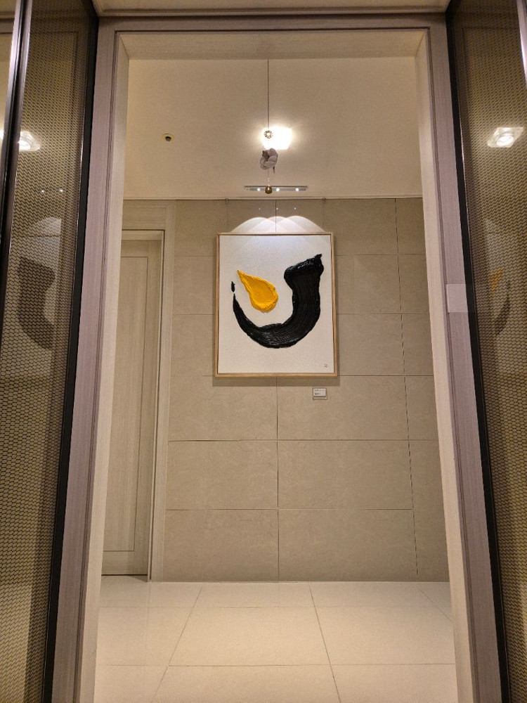 달항아리 그림 돈들어오는 어버이날 선물 두꺼운 질감 텍스처 작품 인테리어 액자 포스터 복류항 원화 유화 이미지