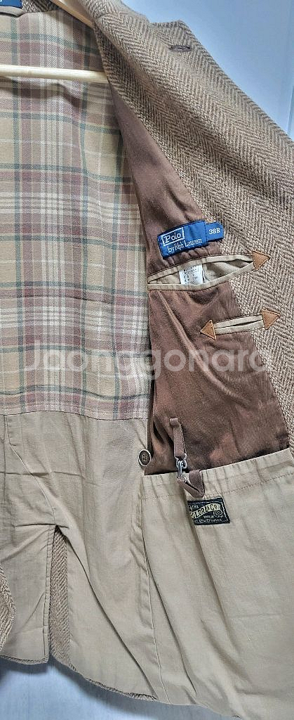 폴로 랄프로렌 헤링본 자켓--7