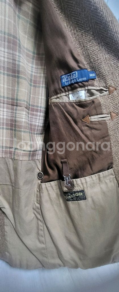 폴로 랄프로렌 헤링본 자켓--8