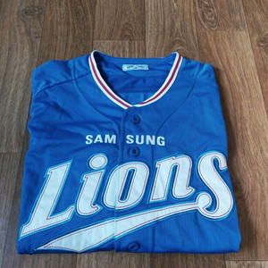 100 미착용 노마킹 삼성 라이온즈 빈폴 유니폼 이미지