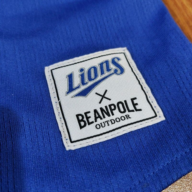 100 미착용 노마킹 삼성 라이온즈 빈폴 유니폼 이미지