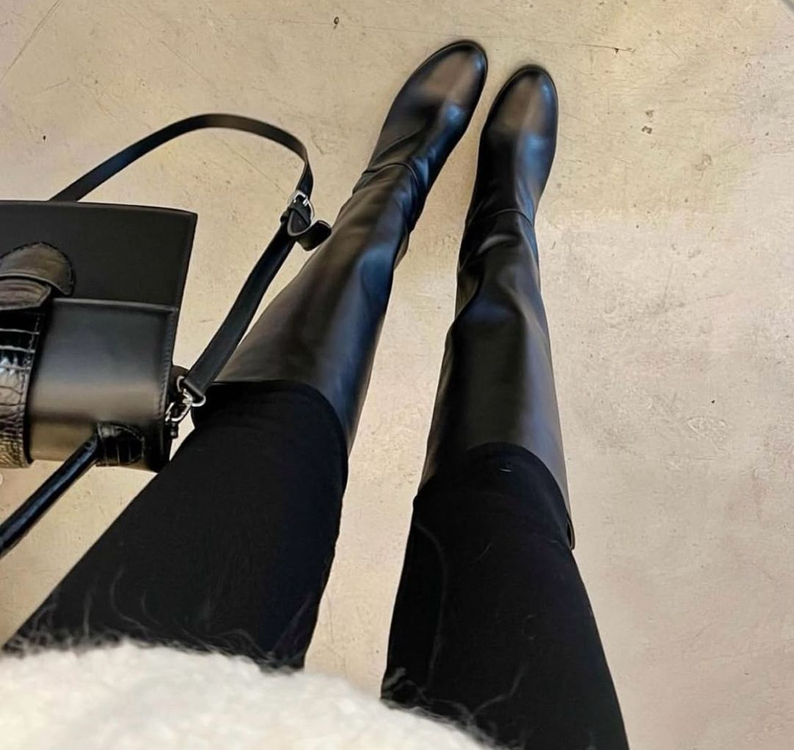 피프틴엠 15eme (현)로베리 블랙 롱부츠 이미지