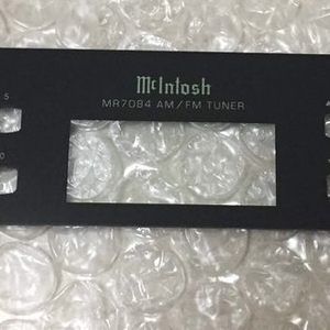 매킨토시 MR7084 튜너 전면 유리 프론트 글라스 McIntosh front glass 이미지