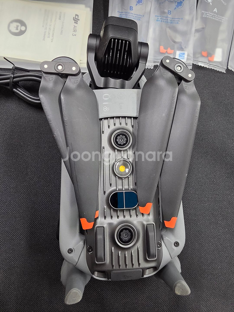 DJI AIR 3S RC2 플라이모어콤보 리퍼 드론 중고--1