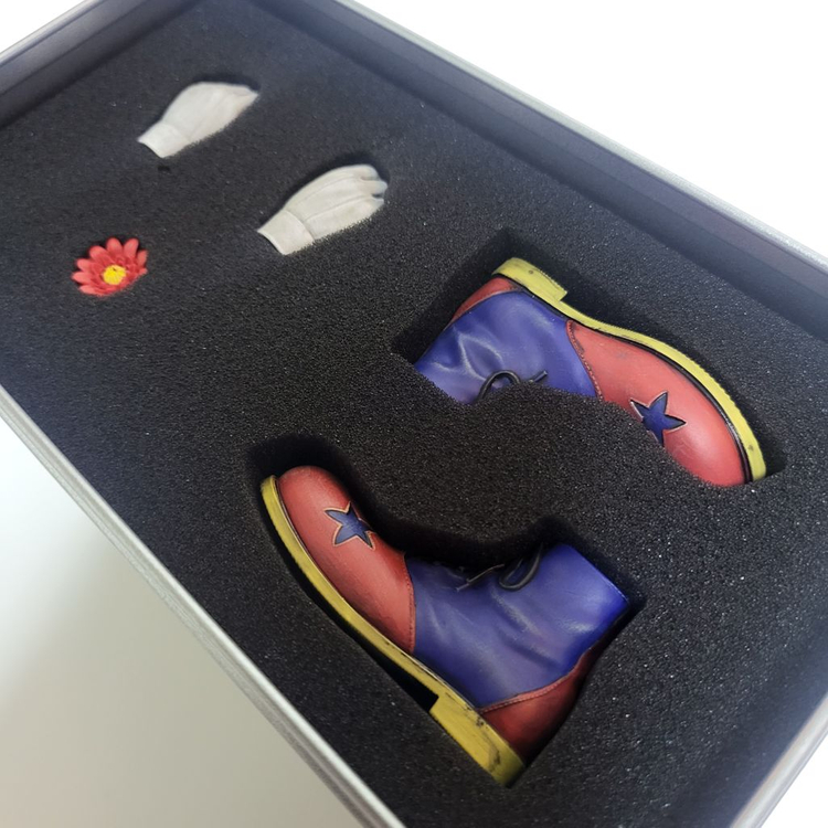 핫토이x 인아트 2019 더 조커 화장실, 광대 호아킨 피규어--2