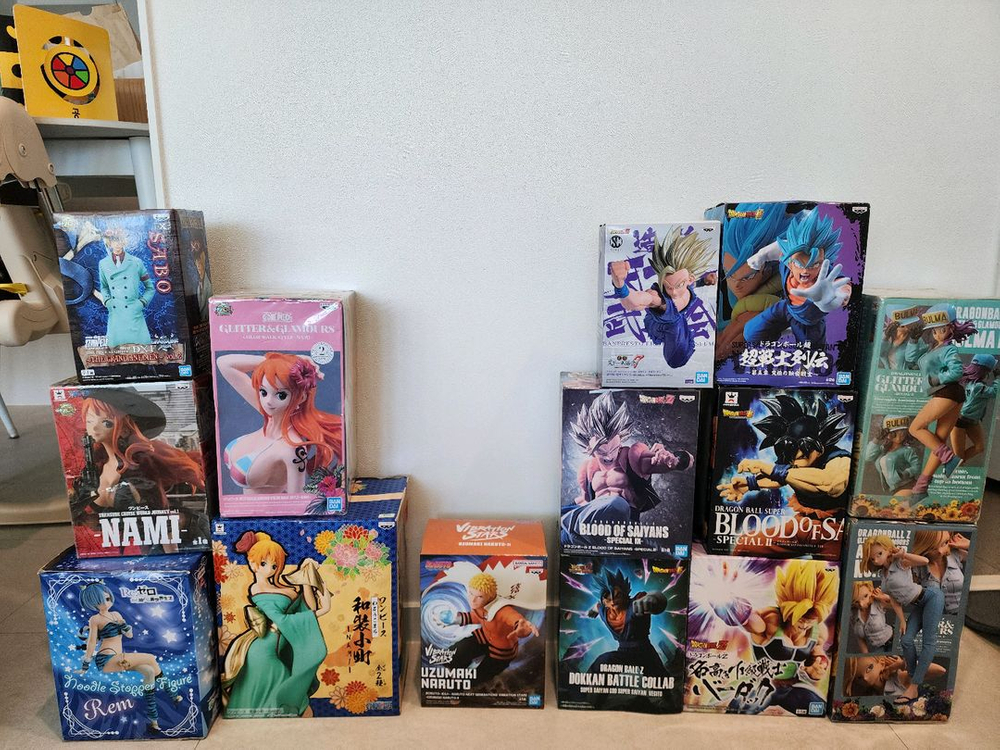 개당가격 드래곤볼 18호 부르마 손오공 오지터 고지터 손오반 블루오공 손오공 원피스 나미 애니메이션 캐릭터 피규어--0