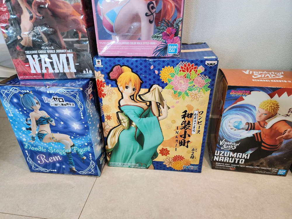 개당가격 드래곤볼 18호 부르마 손오공 오지터 고지터 손오반 블루오공 손오공 원피스 나미 애니메이션 캐릭터 피규어--6