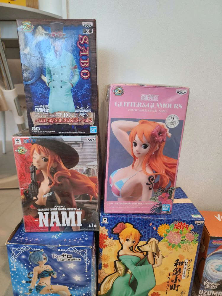 개당가격 드래곤볼 18호 부르마 손오공 오지터 고지터 손오반 블루오공 손오공 원피스 나미 애니메이션 캐릭터 피규어--7