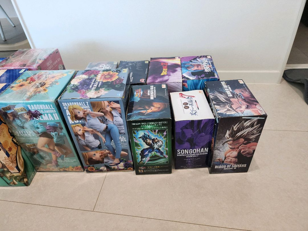 개당가격 드래곤볼 18호 부르마 손오공 오지터 고지터 손오반 블루오공 손오공 원피스 나미 애니메이션 캐릭터 피규어--8