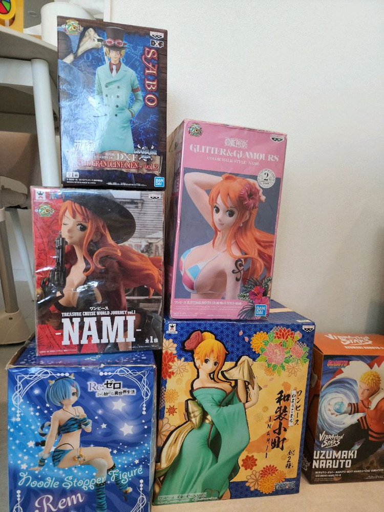 원피스 나미 미소녀 피규어 드래곤볼 손오공 오지터 고지터 한정판 정품 균일가--3