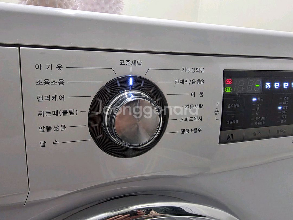 LG 트롬 드럼세탁기 9kg--5