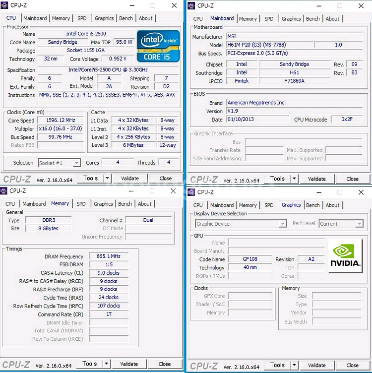 사무용 / 인강용 컴퓨터 본체(i5 2500)--1