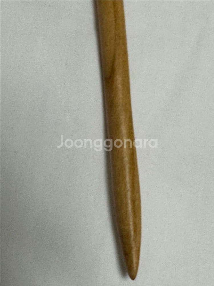 원목 매화꽃조각 비녀--4