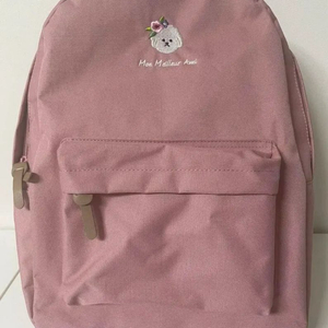 아트박스 강아지자수 배낭 백팩 이미지