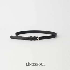 [상태A+]링서울 20mm 빈티지 레더 벨트 black