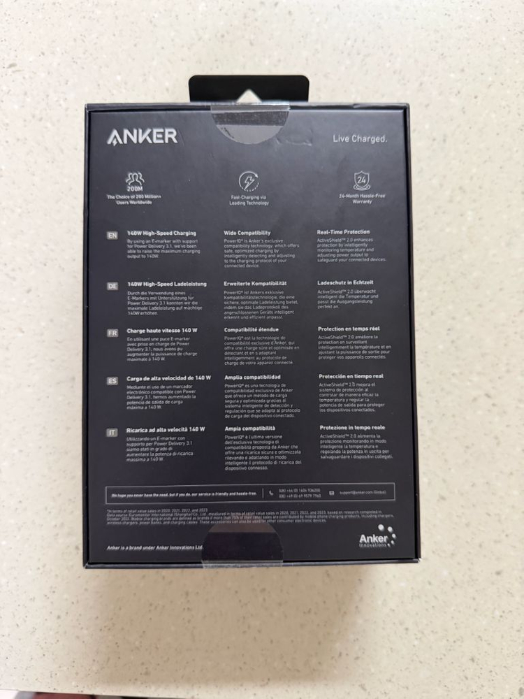 anker 737 파워뱅크 24K 미개봉--1