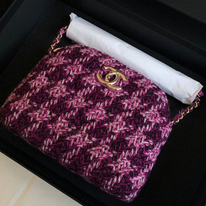 샤넬 트위드 미니백