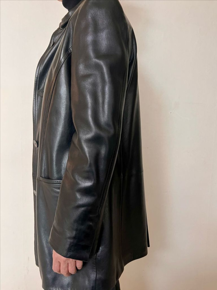 구찌 여성 퍼 가죽 자켓 블랙--4