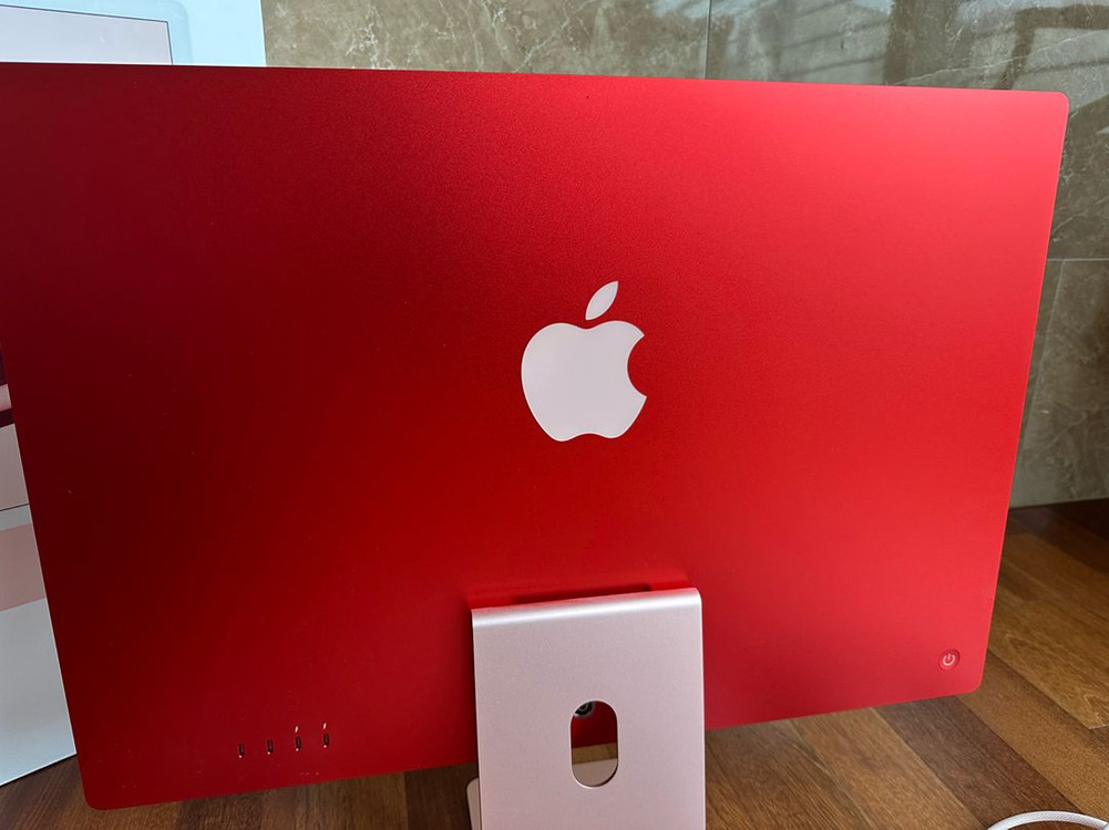 2023 아이맥 M3 24인치 256G SSD. 8G램. 핑크. 이미지