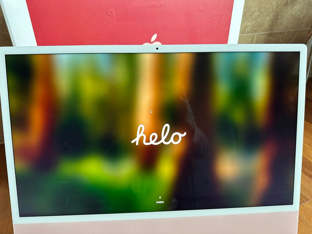 2023 아이맥 M3 24인치 256G SSD. 8G램. 핑크. 이미지