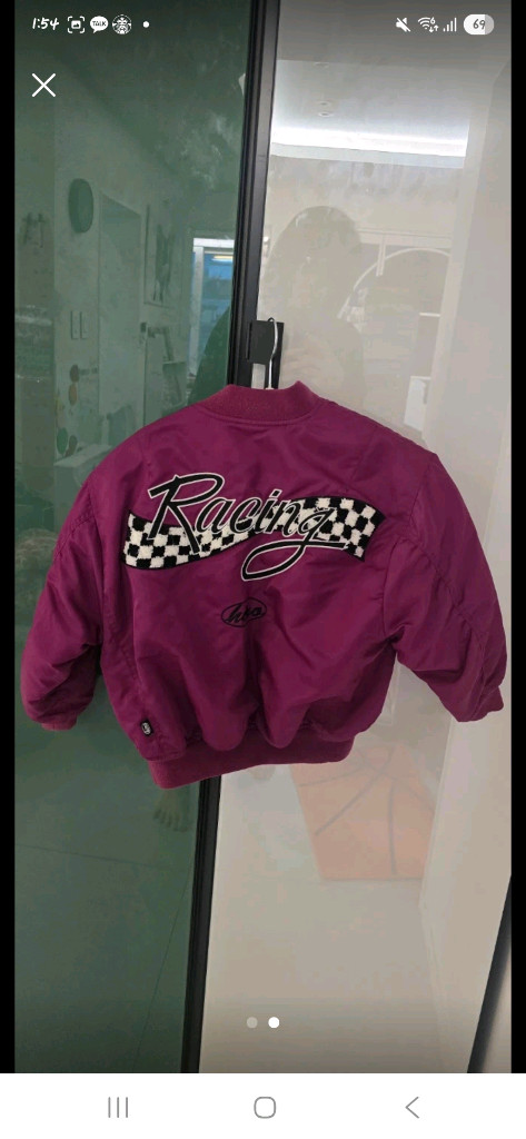 히로 리버시블 항공점퍼 120--1