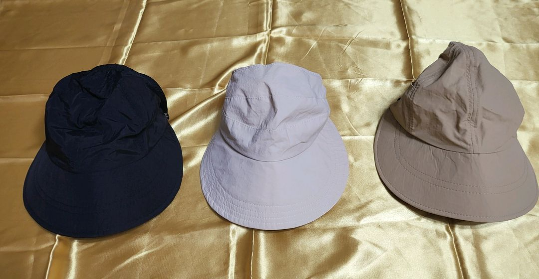 여성용 썬캡 모자 각2000 총3개 이미지