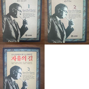 장 폴 사르트르 - 자유의 길 (고려원미디어, 최석기 역)