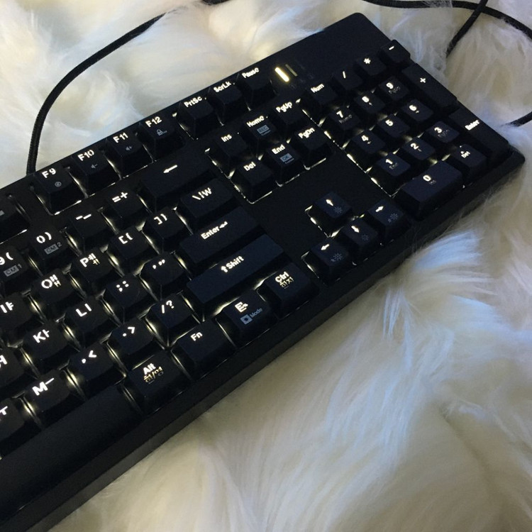660s 블랙 단일led 기계식 키보드 광축--2