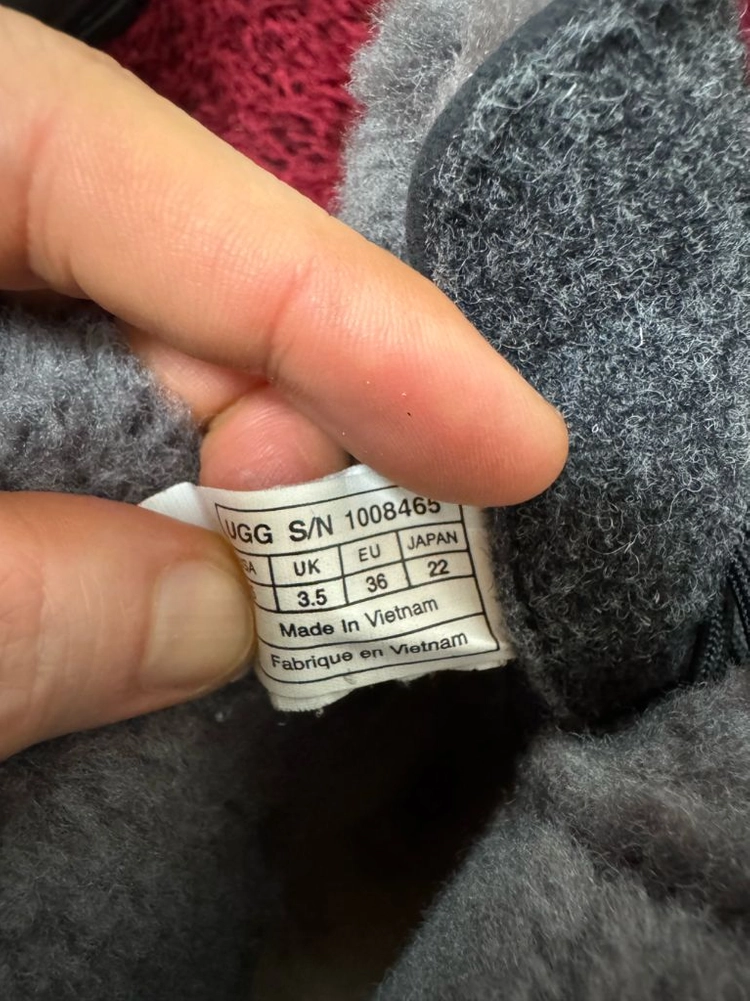 UGG 여성 시어링 비브람36사이즈 워커부츠-고가 모댈압니다. 이미지