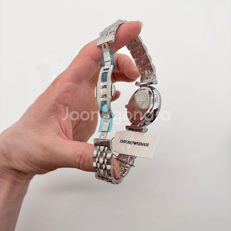 새상품 미착용 쿼츠 메탈시계 40mm--4