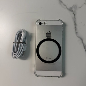 아이폰 SE 1세대 실버 64GB 카메라무음 이미지