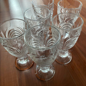 크리스탈 유리잔 와인잔 6세트